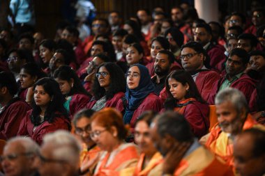 NEW DELHI INDIA AĞUSTOS 12 AĞUSTOS 2023 Hint Teknoloji Enstitüsü Kongresi 'ne katılan öğrenciler 12 Ağustos 2023' te Yeni Delhi 'de Delhi IIT Delhi' de Sanchit Khanna Hindustan Times