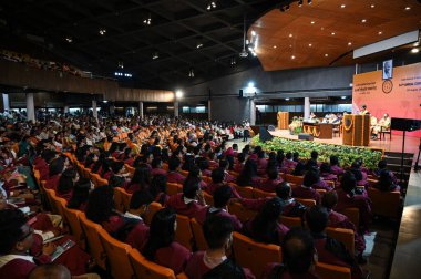 NEW DELHI INDIA AĞUSTOS 12 AĞUSTOS 2023 Hint Teknoloji Enstitüsü Kongresi 'ne katılan öğrenciler 12 Ağustos 2023' te Yeni Delhi 'de Delhi IIT Delhi' de Sanchit Khanna Hindustan Times