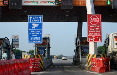 GREATER NOIDA INDIA AĞUSTOS 12023 Agra Greater Noida Yamuna otoyolunun 1 Ağustos 2023 'teki görüntüsü Büyük Noida Hindistan Fotoğrafı: Sunil Ghosh Hindustan Times 