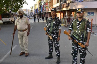 AMRITSAR INDIA 6 HAZİRAN 2023 Amritsar Bandh 'da Dal Khalsa' nın yürüttüğü Bluestar Operasyonunun 39. yıldönümünde Sameer Sehgal Hindustan Times tarafından çekilen fotoğraf: