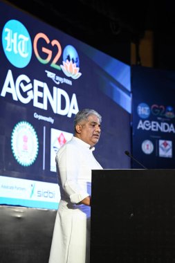 NEW DELHI INDIA 18 Mayıs 2023 Bhupender Yadav Birlik Çevre ve iklim değişikliği Bakanı 18 Mayıs 2023 'te Sanchit Khann tarafından Yeni Delhi Hindistan' da çekilmiştir.