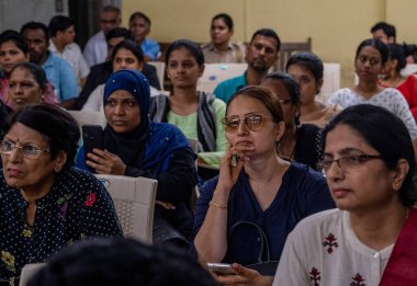 MUMBAI INDIA MAYIS 19 Mayıs 2023 Uluslararası Aile Günü kutlamaları Mumbai aile mahkemesi BKC 'de 19 Mayıs 2023 tarihinde Hindistan' da Satish tarafından 19 Mayıs 2023 tarihinde Hindistan 'da Satish Bate Hindustan Times tarafından çekilmiştir.