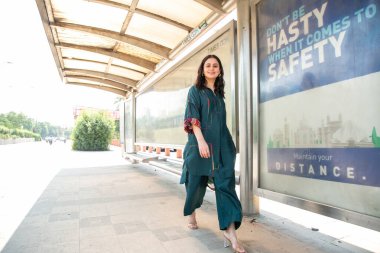 NEW DELHI INDIA OCTOBER 11: Bollywood actor Rasika Dugal poses during an exclusive interview with HT City on October 11 2024 in New Delhi India Rasika Dugal who was recently shooting in Delhi for the third season of her show Delhi Crime as Neeti Sing clipart