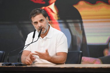 NEW DELHI INDIA NOVEMBER 21 Kasım 2024 Rahul Gandhi Lok Sabha Muhalefet Lideri AICC 'de 21 Kasım 2024 tarihinde Yeni Delhi Hindistan' da Ajay Aggarwal Hindustan Times