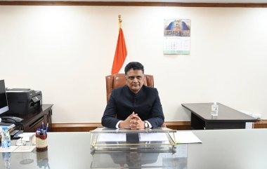 NEW DELHI INDIA NOVEMBER 21 Kasım 2024 K Sanjay Murthy Hindistan Denetçi ve Denetçi Genel Müdürlüğü görevini üstlendi CAG Ofisi Deen Dayal Upadhyay Marg 'da 21 Kasım 2024 tarihinde Yeni Delhi Hindistan' da Sonu Mehta Hindustan Times