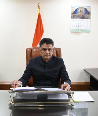 NEW DELHI INDIA NOVEMBER 21 2024 K Sanjay Murthy takes charge as a new Comptroller and Auditor General of India at CAG HQ at DDU Marg on November 21 2024 in New Delhi India Photo by Vipin Kumar Hindustan Times clipart