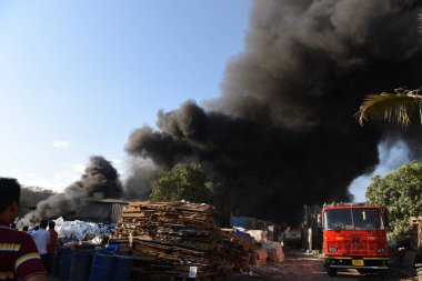 NAVI MUMBAI INDIA NİSAN 29 Nisan 2023 Pawane MIDC 'de 29 Nisan 2023 tarihinde Navi Mumbai Hindistan Fotoğrafı: Bachchan Kumar Hindustan Times