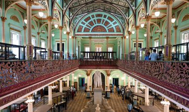 MUMBAI INDIA JANUARY 8 2025 View of newly renovated Dr Bhau Daji Lad Museum after inauguration by Maharashtra Chief Minister Devendra Fadnavis on January 8 2025 in Mumbai India Oldest museum of Maharashtra reopened after four years Photo by Raju Shin clipart