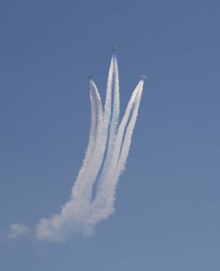 NEW DELHI INDIA JANUARY 26 2025 Indian Air Force Su 30 aircrafts fly past in Trishul formation during the Republic Day Parade 2025 at Kartavya Path in New Delhi India on Sunday January 26 2025 Photo by Ajay Aggarwal Hindustan Times  clipart