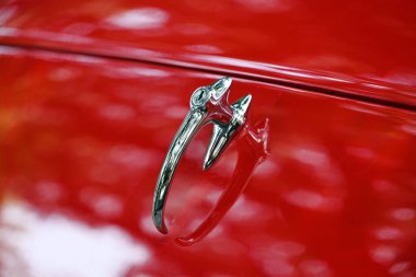 NEW DELHI INDIA FEBRUARY 11 2025 1948 Bentley Marks 6 Drophead Coupe displayed during a press conference ahead of the 11 edition of 21 Gun Salute Concours Delegance Vintage Car Show on February 11 2025 in New Delhi India Photo by Sanjeev Verma Hindus clipart