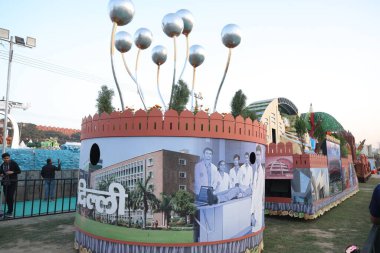 NEW DELHI, INDIA - 28 HAZİRAN: Bharat Parv 2025 yılında, Yeni Delhi, Hindistan 'da 28 Ocak 2025 tarihinde, Kızıl Kale' de sergilendi. Bharat Parv 2025, Hindistan 'ın kültür ve mirasının altı günlük bir kutlamasıdır.