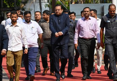 MUMBAI, INDIA - Maharashtra Yasama Meclisi Başkanı Rahul Narvekar, 26 Mart 2025 'te Hindistan' ın Mumbai kentinde yapılan Maharashtra Yasama Meclisi oturumunun son gününe katıldı.. 