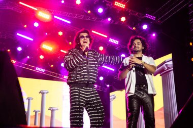 NEW DELHI, INDIA - 23 Mart 2025: Bollywood şarkıcısı Sonu Nigam, Delhi Teknoloji Üniversitesi (DTU), Rohini kampüsünde düzenlenen yıllık kültür festivali Engifest 25. (Fotoğraf: Raajessh Kashyap / Hindustan Times)