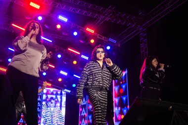 NEW DELHI, INDIA - 23 Mart 2025: Bollywood şarkıcısı Sonu Nigam, Delhi Teknoloji Üniversitesi (DTU), Rohini kampüsünde düzenlenen yıllık kültür festivali Engifest 25. (Fotoğraf: Raajessh Kashyap / Hindustan Times)