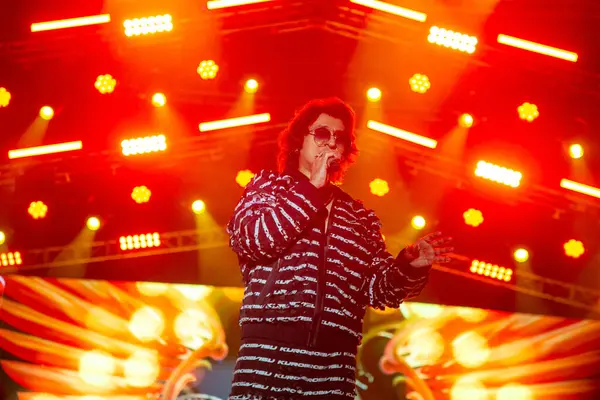 NEW DELHI, INDIA - 23 Mart 2025: Bollywood şarkıcısı Sonu Nigam, Delhi Teknoloji Üniversitesi (DTU), Rohini kampüsünde düzenlenen yıllık kültür festivali Engifest 25. (Fotoğraf: Raajessh Kashyap / Hindustan Times)