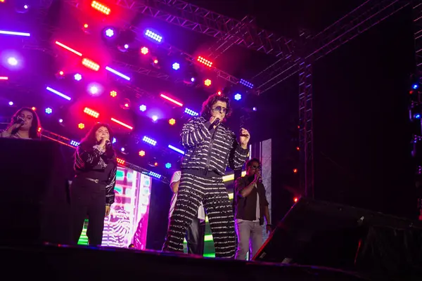 NEW DELHI, INDIA - 23 Mart 2025: Bollywood şarkıcısı Sonu Nigam, Delhi Teknoloji Üniversitesi (DTU), Rohini kampüsünde düzenlenen yıllık kültür festivali Engifest 25. (Fotoğraf: Raajessh Kashyap / Hindustan Times)