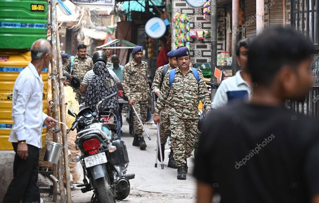 NEW DELHI INDIA APRIL 20 2025 A view of the residence of 17 year old boy who was stabbed to death on April 20 2025 in New Delhi India According to police officials information about the stabbing incident was received at PS Seelampur soon after Kunal