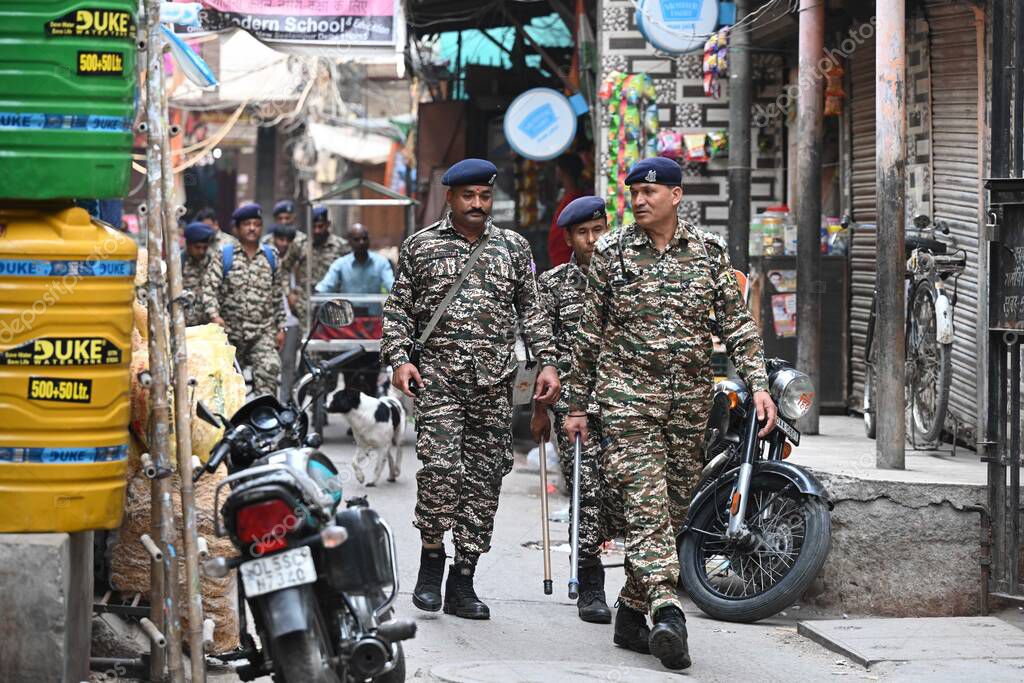 NEW DELHI INDIA APRIL 20 2025 A view of the residence of 17 year old boy who was stabbed to death on April 20 2025 in New Delhi India According to police officials information about the stabbing incident was received at PS Seelampur soon after Kunal