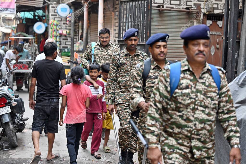 NEW DELHI INDIA APRIL 20 2025 A view of the residence of 17 year old boy who was stabbed to death on April 20 2025 in New Delhi India According to police officials information about the stabbing incident was received at PS Seelampur soon after Kunal