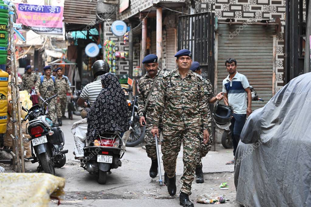 NEW DELHI INDIA APRIL 20 2025 A view of the residence of 17 year old boy who was stabbed to death on April 20 2025 in New Delhi India According to police officials information about the stabbing incident was received at PS Seelampur soon after Kunal