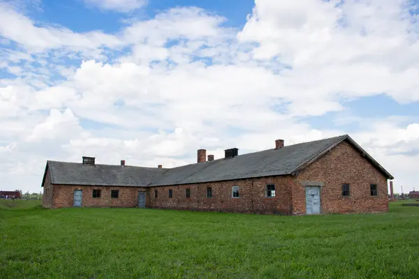 Stock image Aushwitz II-Birkenau Building