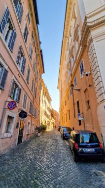 Roma, İtalya 'da sokak sahnesi.