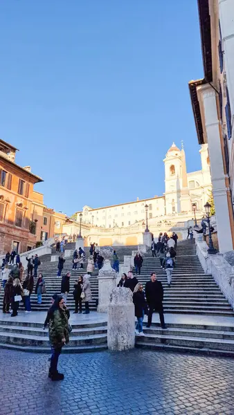 Roma, İtalya 'daki İspanyol Merdivenleri.
