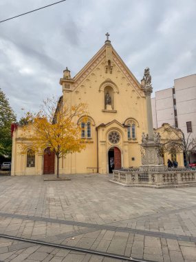 Bratislava 'daki St. Stephan Kilisesi Eski Şehir, Slovakya