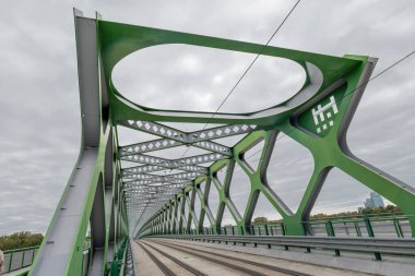 The Stary most (Old Bridge) in Bratislava is a historic and significant structure that connects the city center with the Petrzalka district, spanning the Danube River. clipart