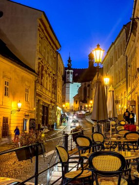 Slovakya 'nın Banska Stiavnica kentindeki tarihi bina. Şehir UNESCO Dünya Mirasları Alanı olarak tanınıyor.