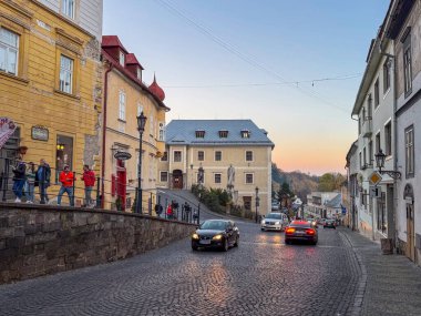 Slovakya 'nın Banska Stiavnica kentindeki tarihi şehir. Şehir UNESCO Dünya Mirasları Alanı olarak tanınıyor.