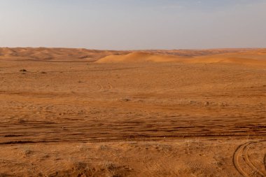 Suudi Arabistan 'da Çöl Manzarası