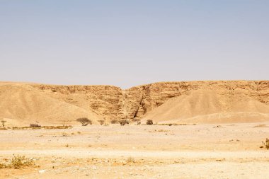 Suudi Arabistan 'ın Ad-Dilam Alanında Manzaralı Çöl Manzarası 