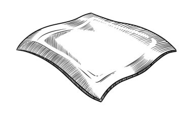 Grafik çizgisi sanat tarzında peynir dilimleri. Kahvaltı süt ürünleri yemeğinin el çizimi vektör ana hatları. Mönü oluşturma ve modern çizim tasarımı için mükemmel.