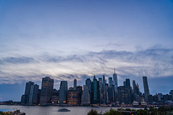 Вид Воздуха Нью Йорк — стоковое фото