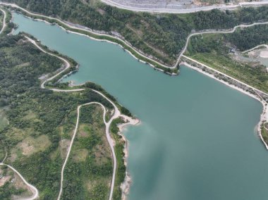 Su Barajı havadan görünümü