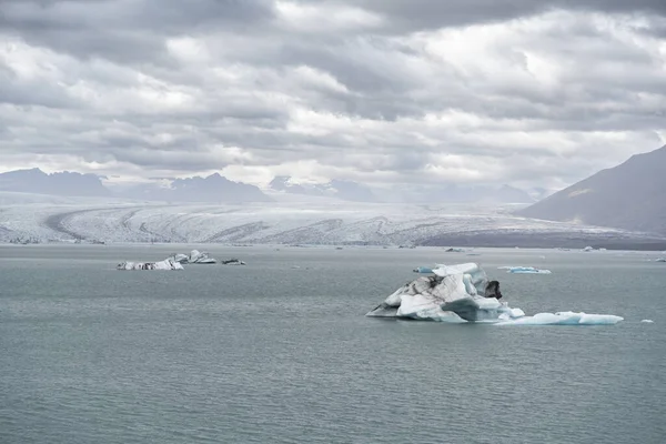 Jokulsarlon Vatnajokull Gletsjers Ijsland — Stockfoto