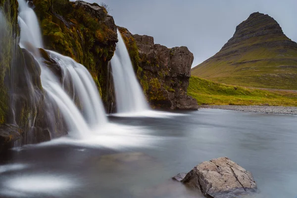 Lenyűgöző Természeti Táj Izlandon — Stock Fotó