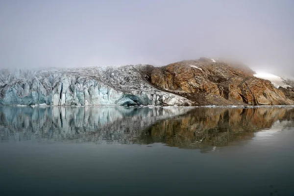 Geleiras Oceano Ártico Fiordes Gronelândia — Fotografia de Stock