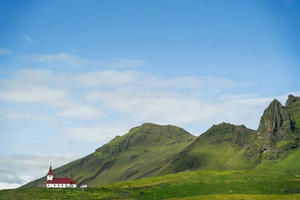 Εκπληκτική Διαμορφωμένη Φύση Στην Ισλανδία — Φωτογραφία Αρχείου