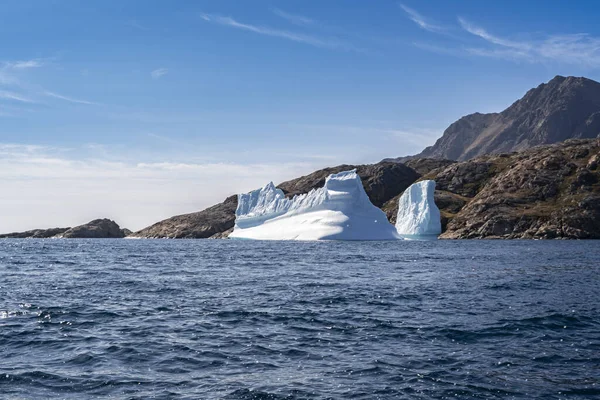 Gletscher Treiben Auf Grönland Arktischen Ozean — Stockfoto