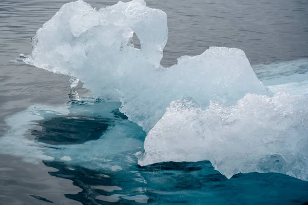 Gletser Mengambang Samudra Arktik Greenland — Stok Foto