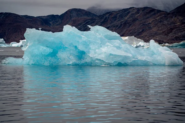 Icebergs Árticos Flotando Mar Ártico —  Fotos de Stock