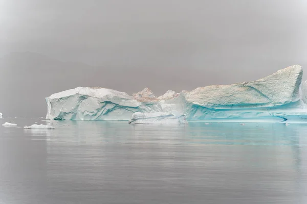 Arctic Icebergs Arctic Ocean Climate Change — Stock Photo, Image