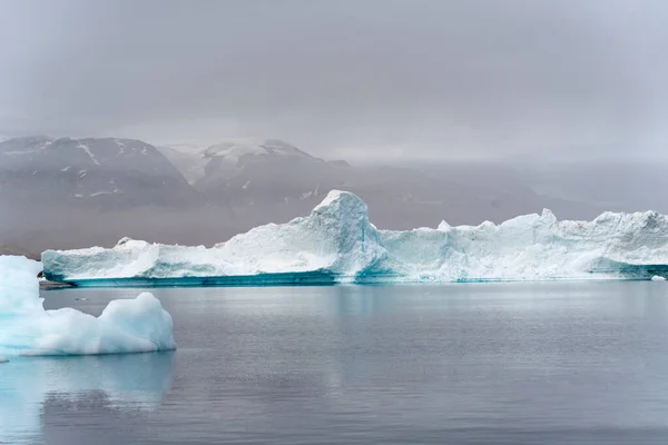 Gletsjers Drijven Pooloceaan — Stockfoto