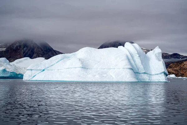Arktische Eisberge Auf Dem Arktischen Ozean Grönland — Stockfoto