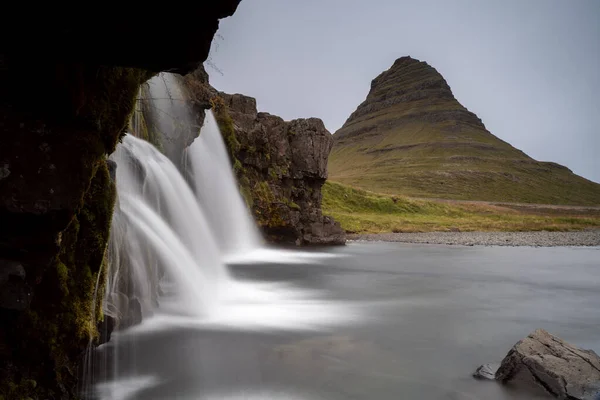Приголомшлива Пейзажна Природа Гора Гра Престолів Серійне Місце Ісландії — стокове фото