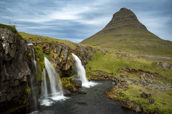 Atemberaubende Landschaft Naturberg Das Spiel Der Throne Serielle Ort Island — Stockfoto