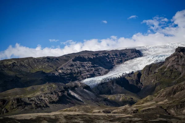 Потрясающая Исландская Природа Летом — стоковое фото