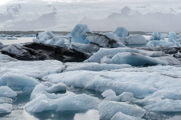 Glaciares Laguna Jokulsarlon Islandia —  Fotos de Stock